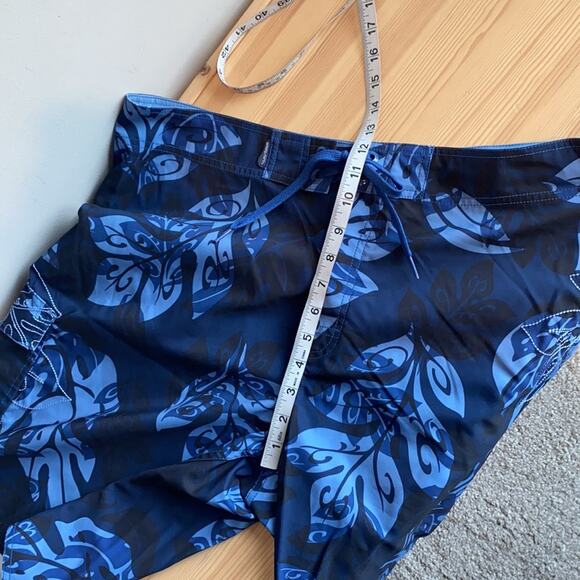 Crazy Shirts Hawaiian Floral Board Swim Trunk Short 38 - Picture 10 of 11
